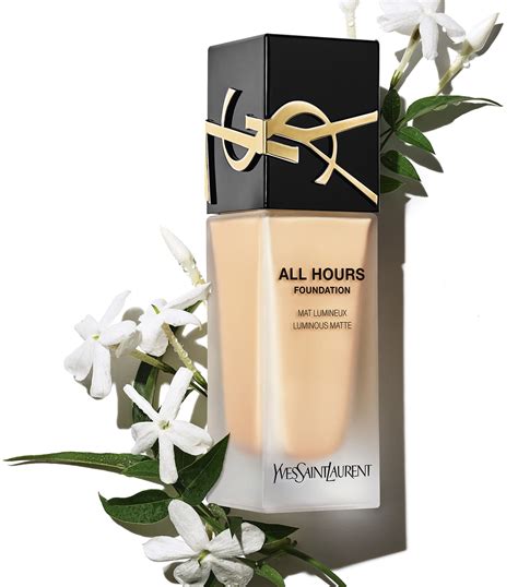 is ysl all hours foundation silicone based